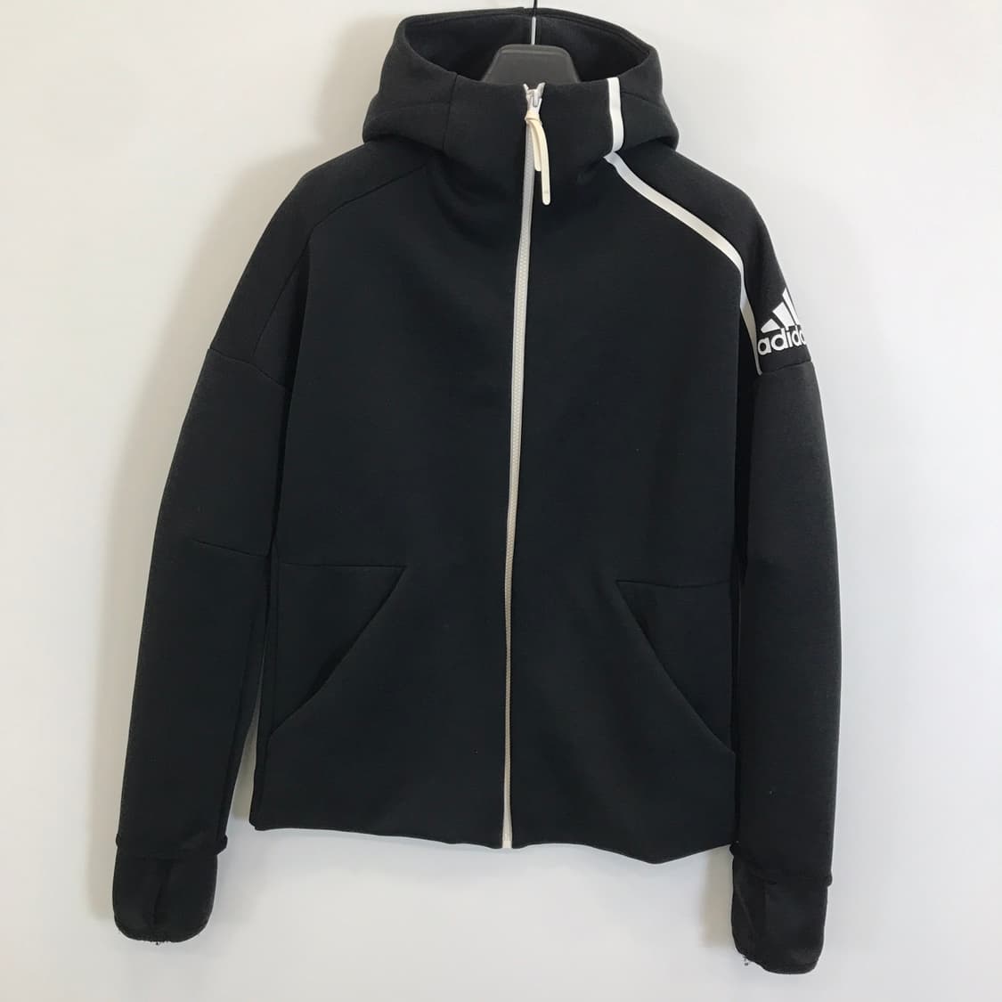 아디다스 ZNE 기모 후드집업 [남성L] 상품이미지1