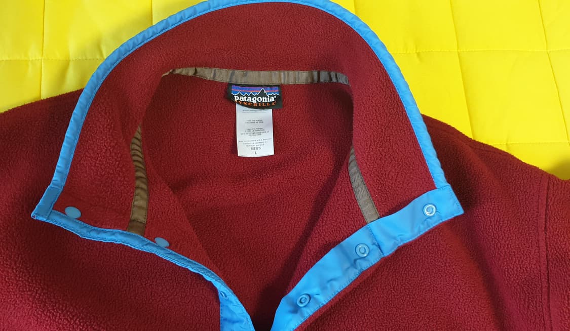 파타고니아 헤비웨이트 신칠라 풀오버 버건디색상  L
 상품이미지5