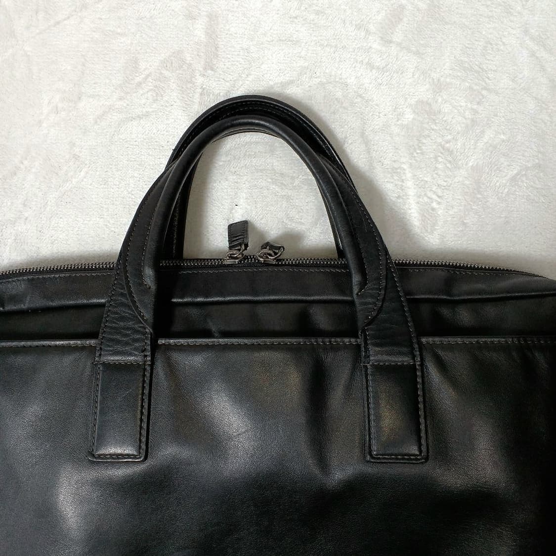 랑방 컬렉션 소가죽 2way 비즈니스백 요시다 포터 대용 추천 상품이미지3