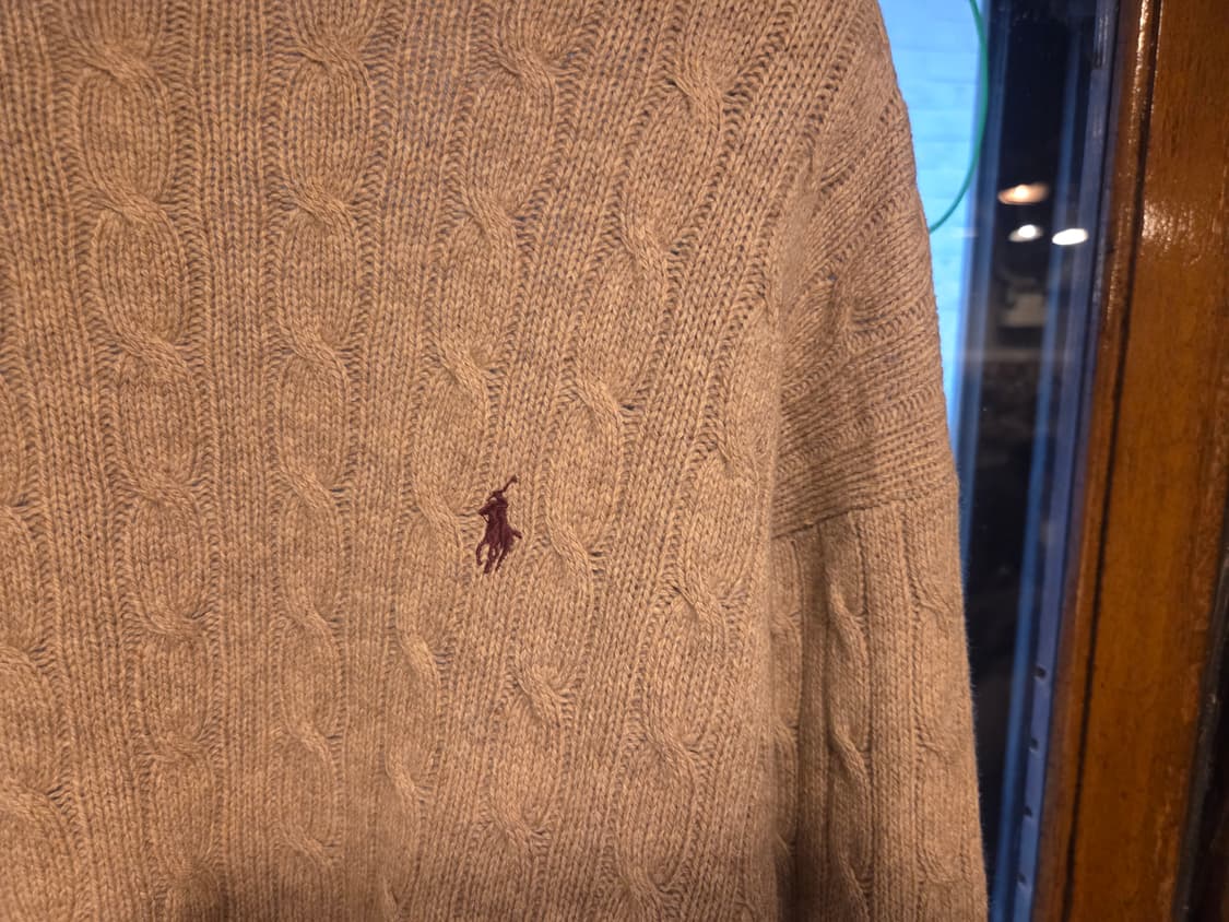 폴로랄프로렌 케이블니트 상품이미지3