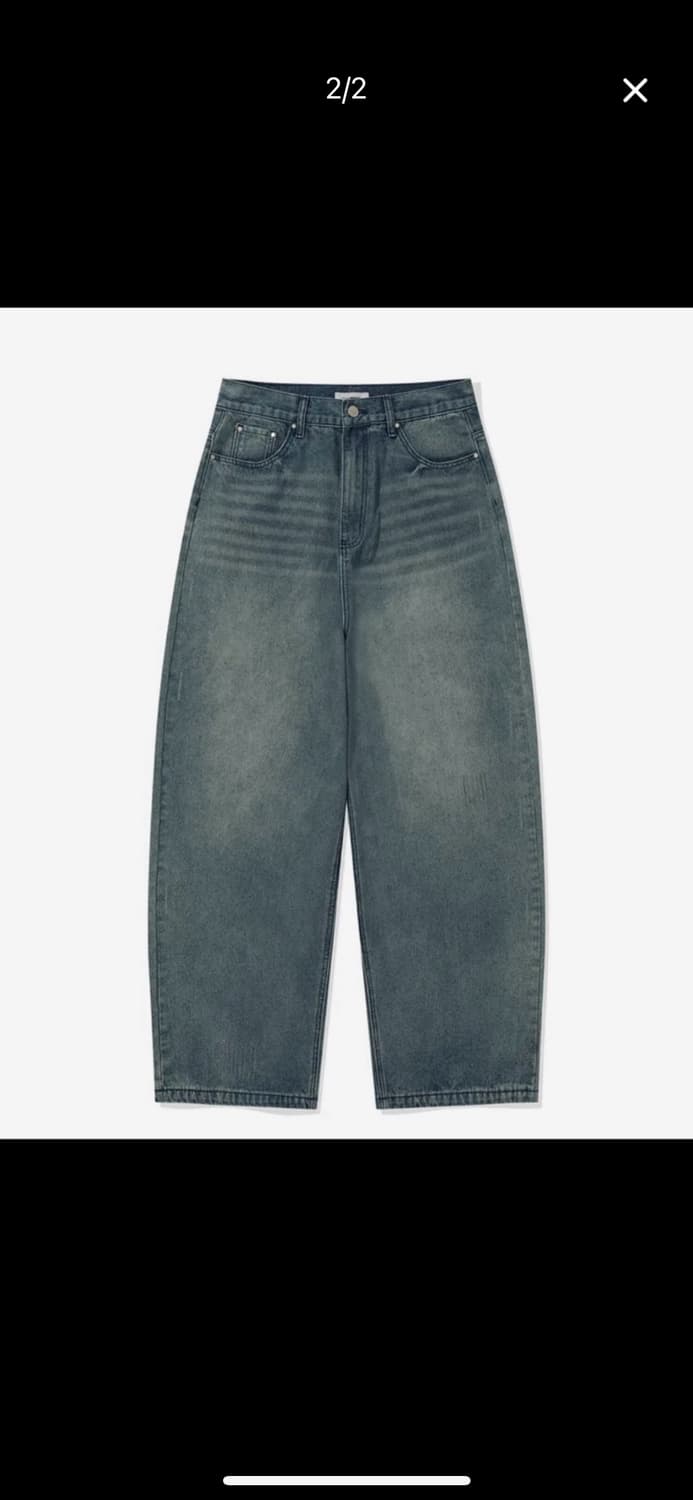 데미지 워시드 데님 상품이미지1