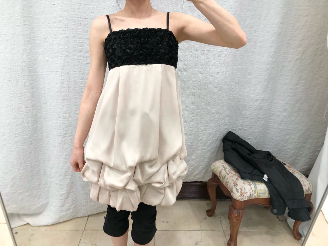 Black roses mini dress 상품이미지4