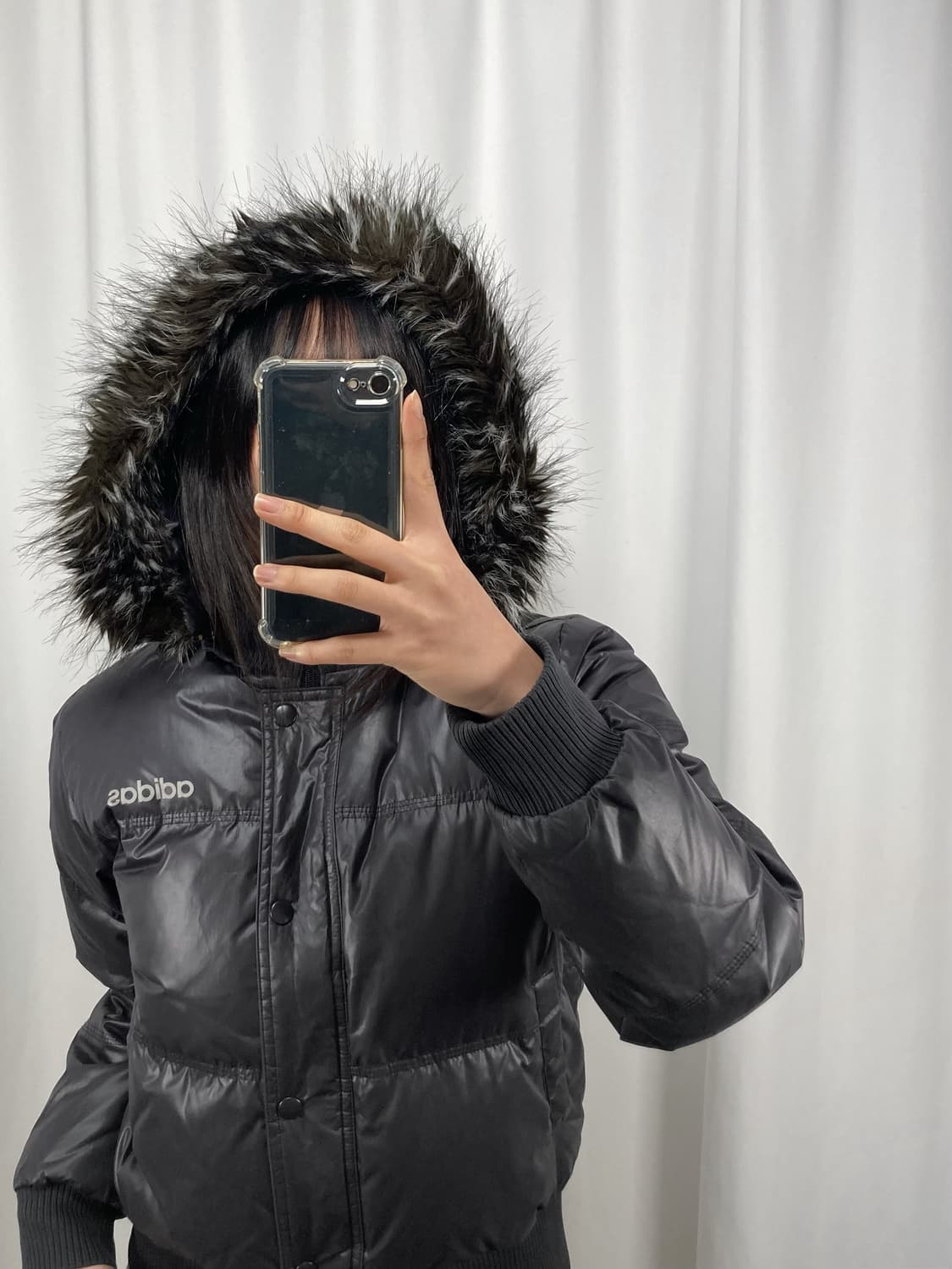 아디다스 블랙 패딩 상품이미지2