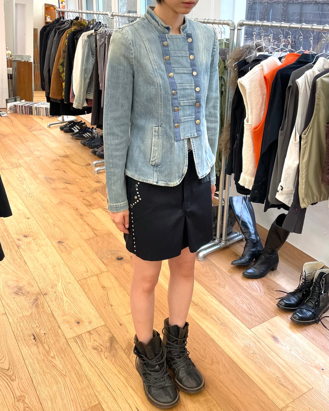 [36] 엠포리오 아르마니 데님 나폴레옹 자켓 상품이미지2