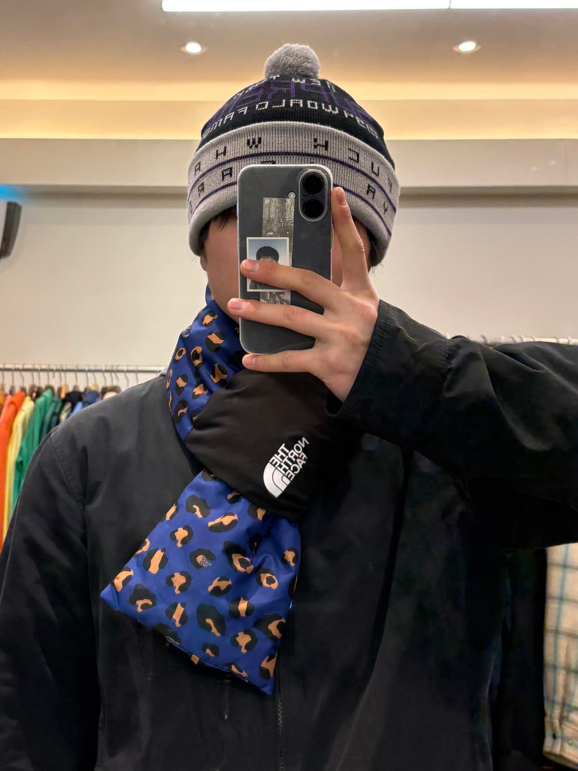 노스페이스 레오파드 티볼 머플러 상품이미지8