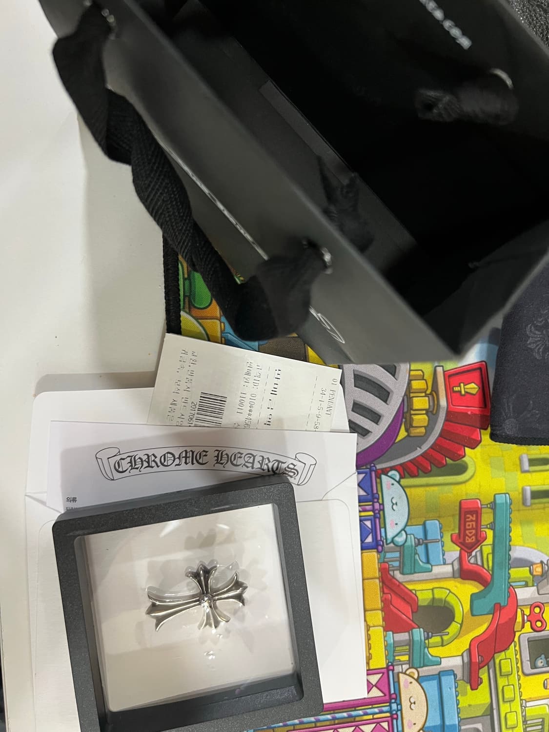 크롬하츠 스몰 크로스 팬던트 상품이미지1