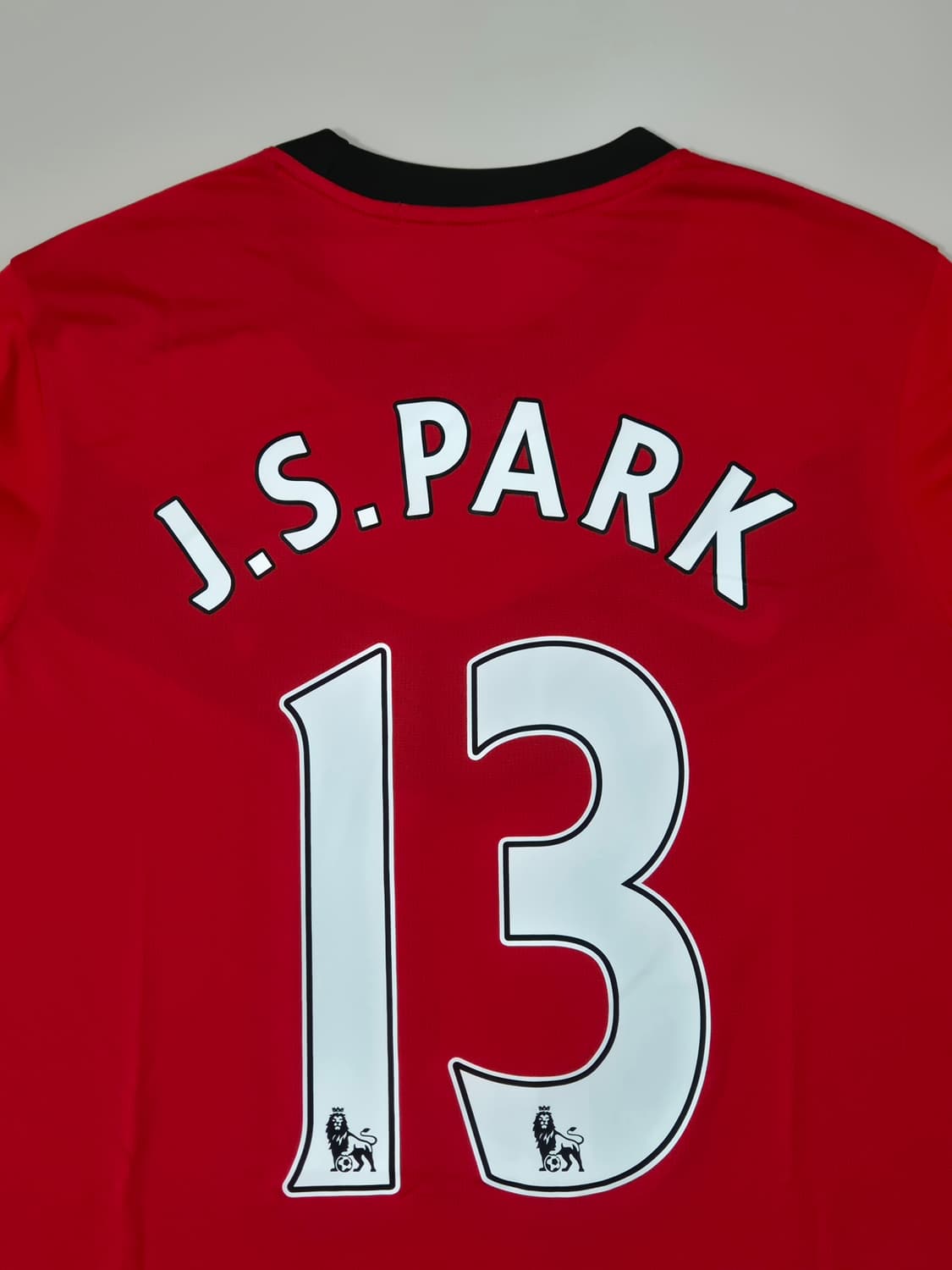 09-10시즌 맨유 홈 박지성 선수 긴팔유니폼 M 레플리카 상품이미지7