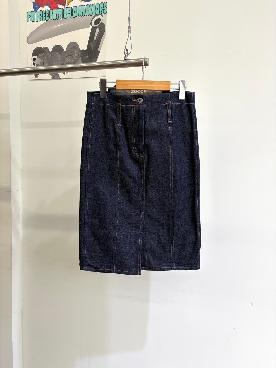 ZUCCA (Made in Japan) 미디 스커트 상품이미지1