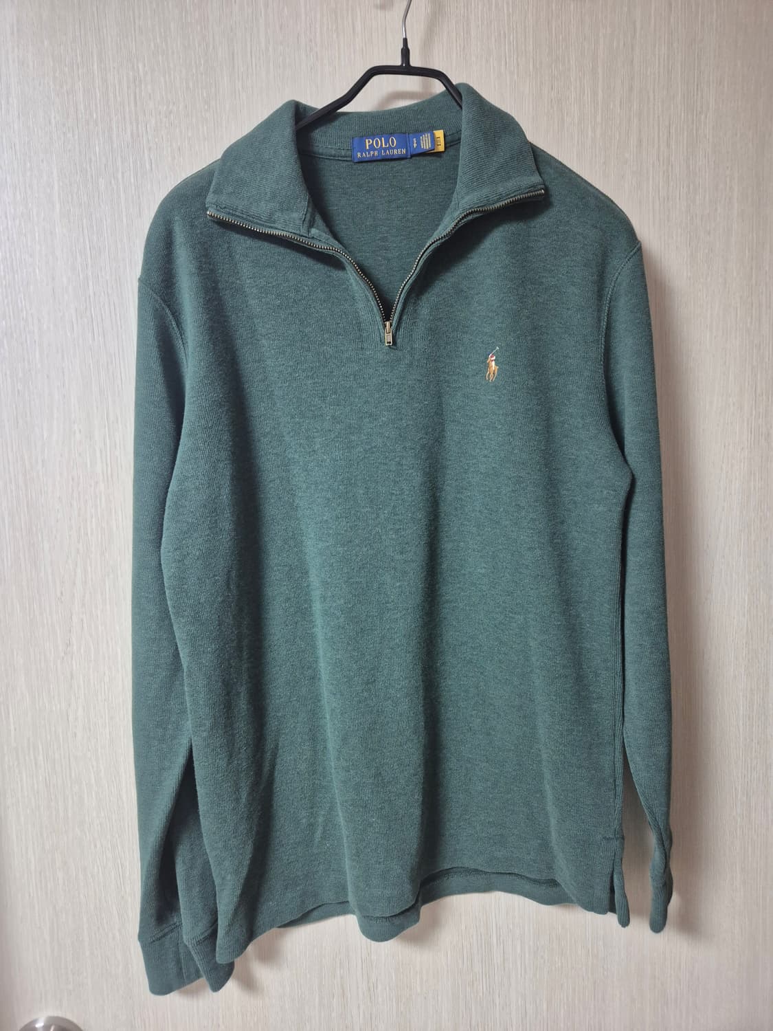 (정품)폴로 신형 반집업 하프넥 니트 하프집업 긴팔 S (95) 큐알 상품이미지1
