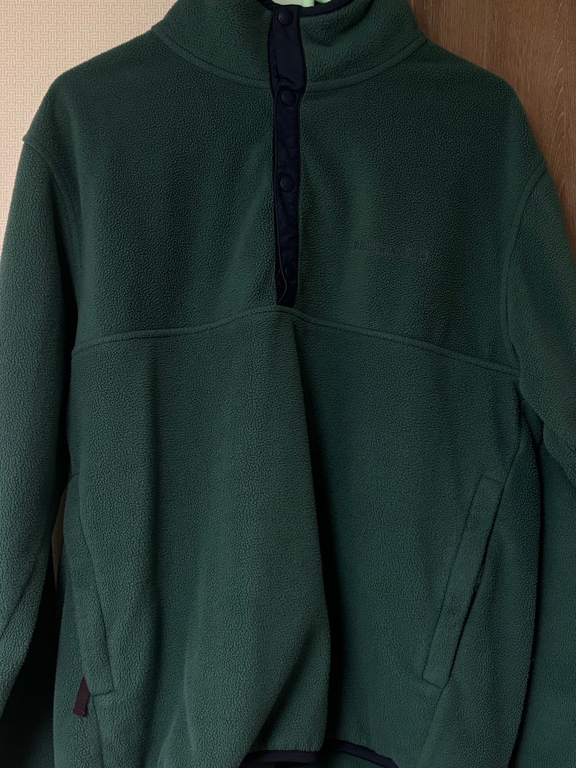 디스이즈네버댓 후리스 풀오버 반집업 상품이미지2