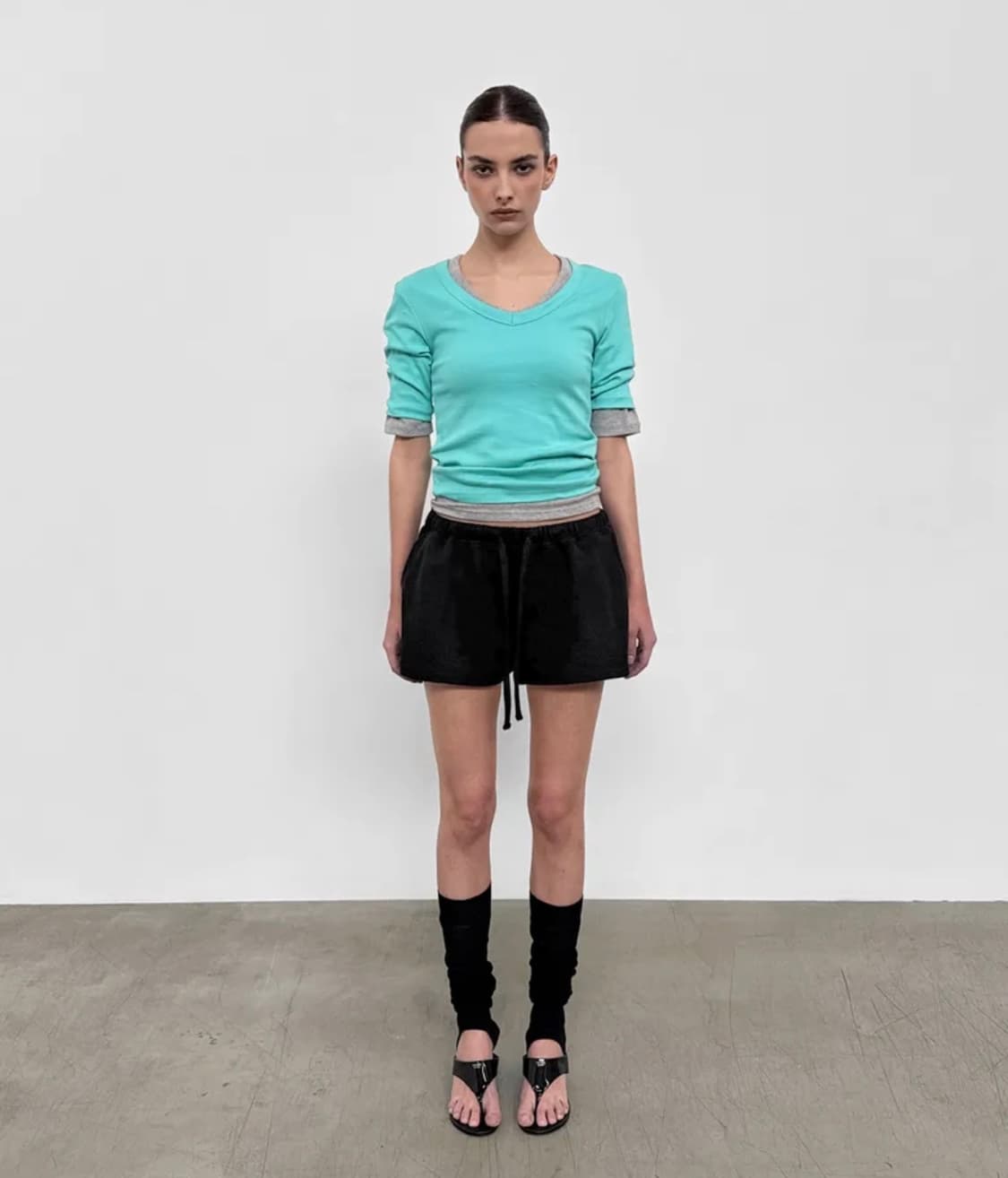 샌드릭 LINE.01 sweat short pants 상품이미지1