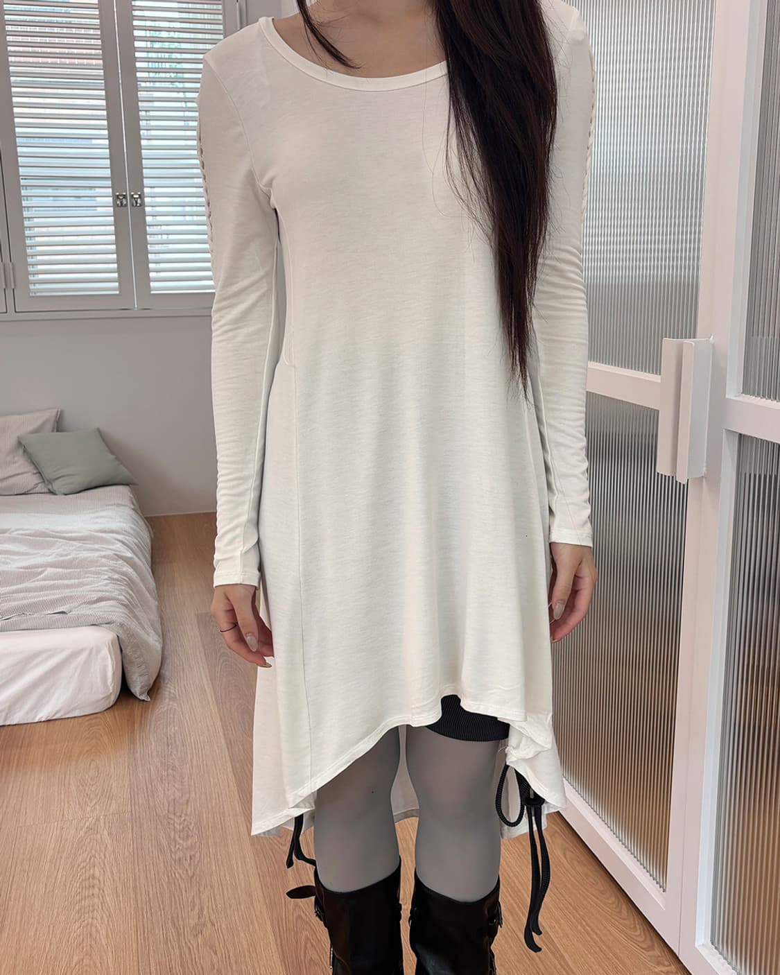 off white unbalance strap datail design  상품이미지4