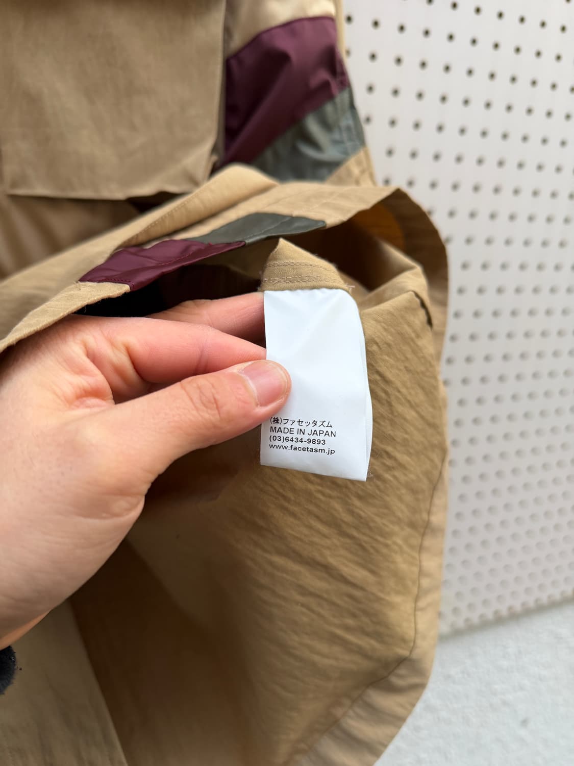 FACETASM PATCHWORK ARMY NYLON 파세타즘 자켓 상품이미지7