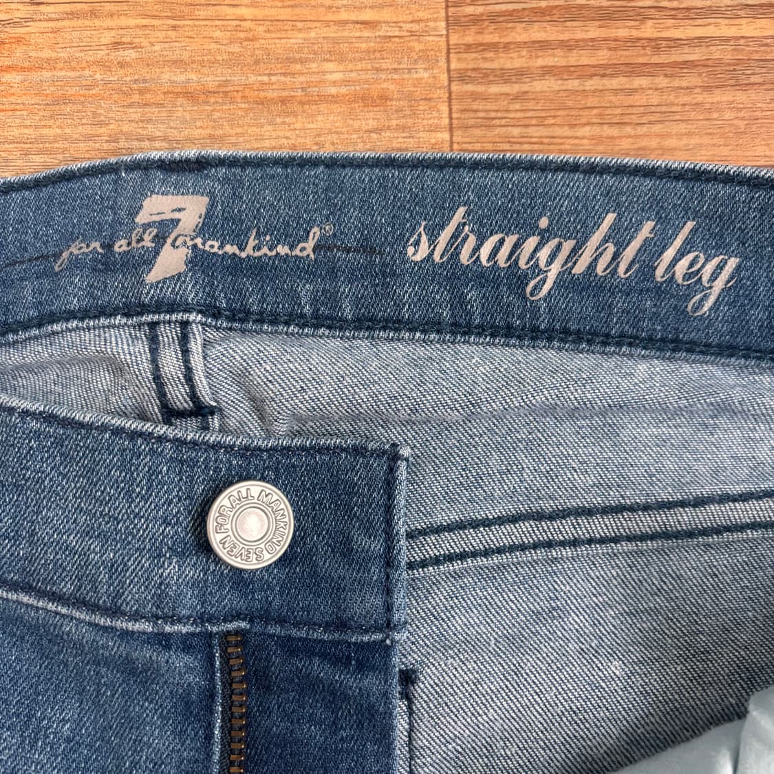 세븐진 27 맨카인드 청바지 슬림 스트레이트 스판 데님 정품 미국  상품이미지5