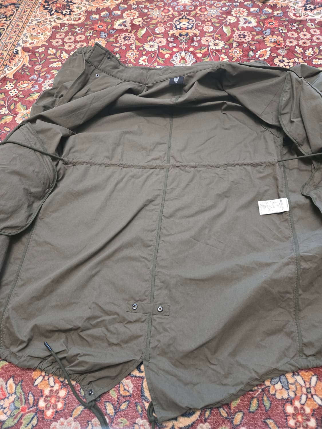 라이프워크 시그니처 로고 오버핏 야상 자켓 (M,공용)

 상품이미지9