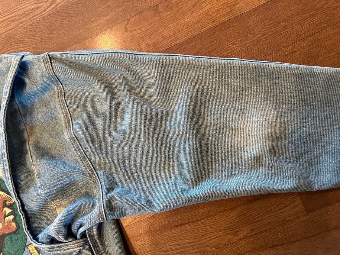 [XL(표기M)] 90s 폴로 랄프로렌 인디언헤드 빈티지 데님자켓 상품이미지9