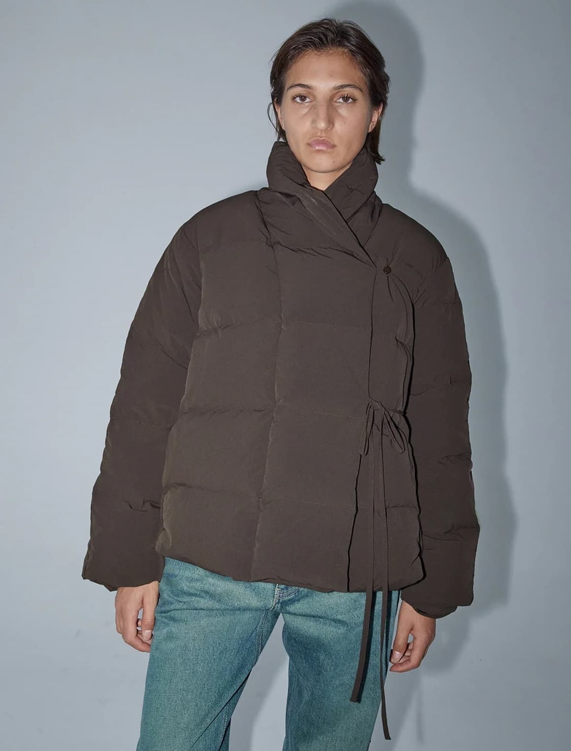 팔로마울 브라운 랩 패딩 상품이미지1