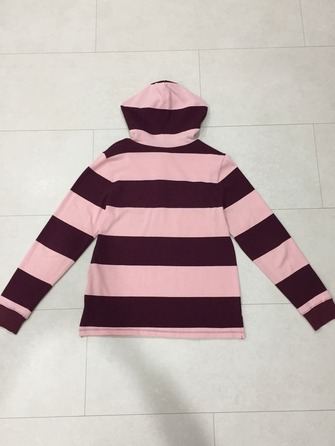 엔조블루스 enzoblues 퍼키 스트라이프 후디 롱슬리브 상품이미지6