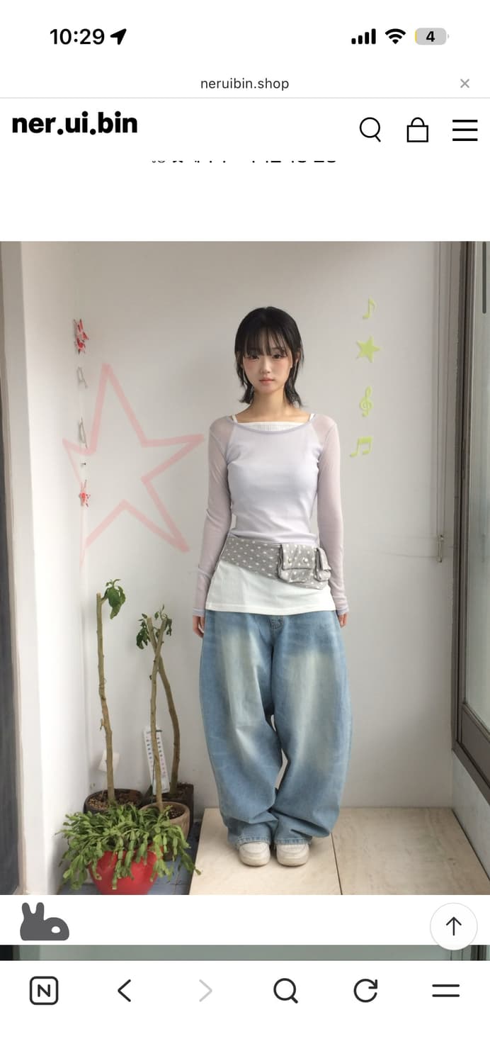 너의빈 투웨이 롱 나시 화이트 상품이미지2