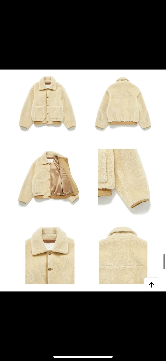 던스트 시어링 블루종 자켓 S (22fw)  상품이미지3