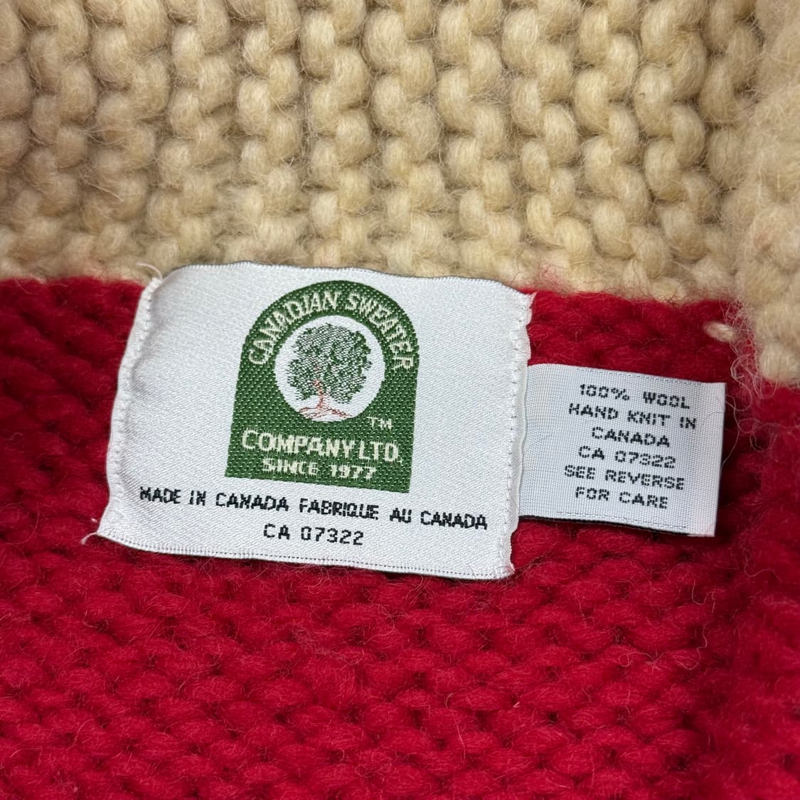 (95) 빈티지 캐나다 코위찬 가디건 상품이미지6