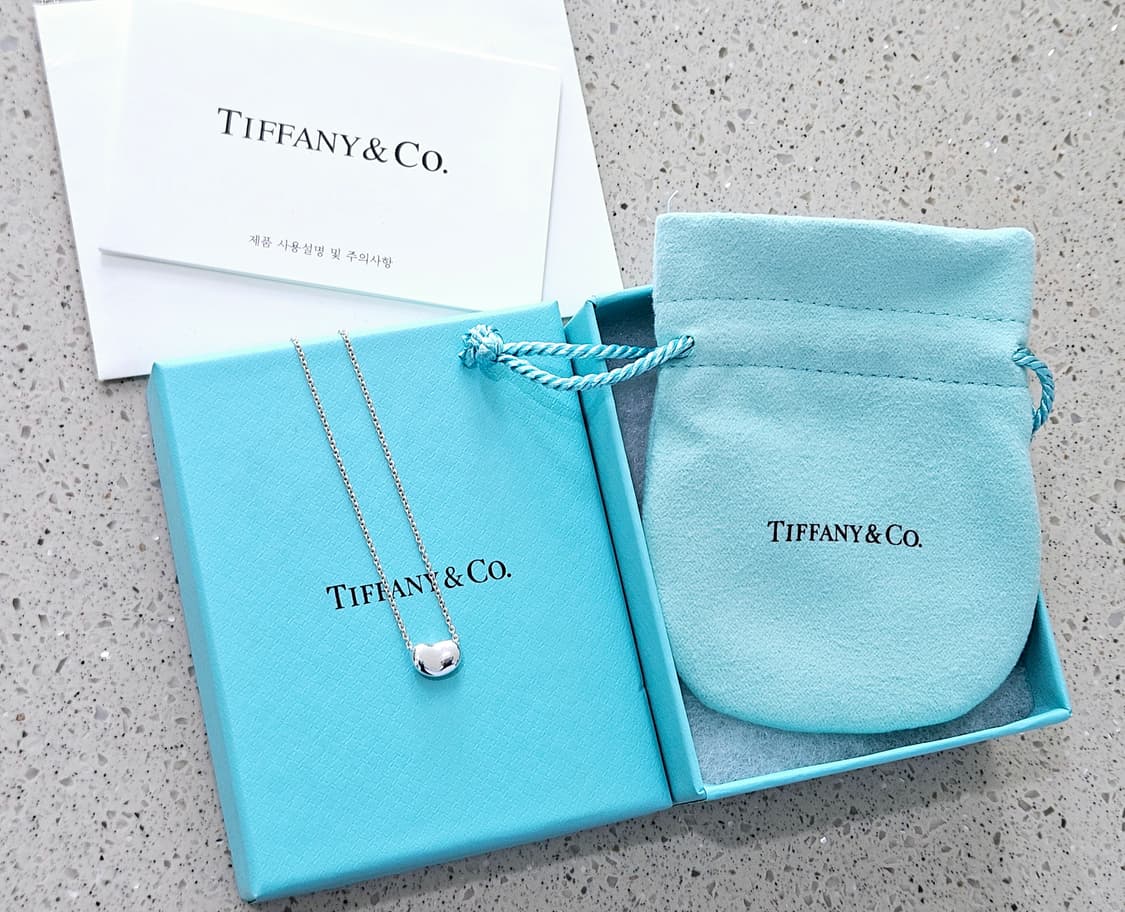 티파니앤코 엘사퍼레티 빈 실버 목걸이 [정품/신형풀구성] 상품이미지4
