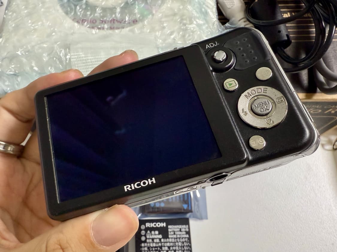 리코 Caplio R7 디지털 카메라 빈티지카메라 상품이미지4