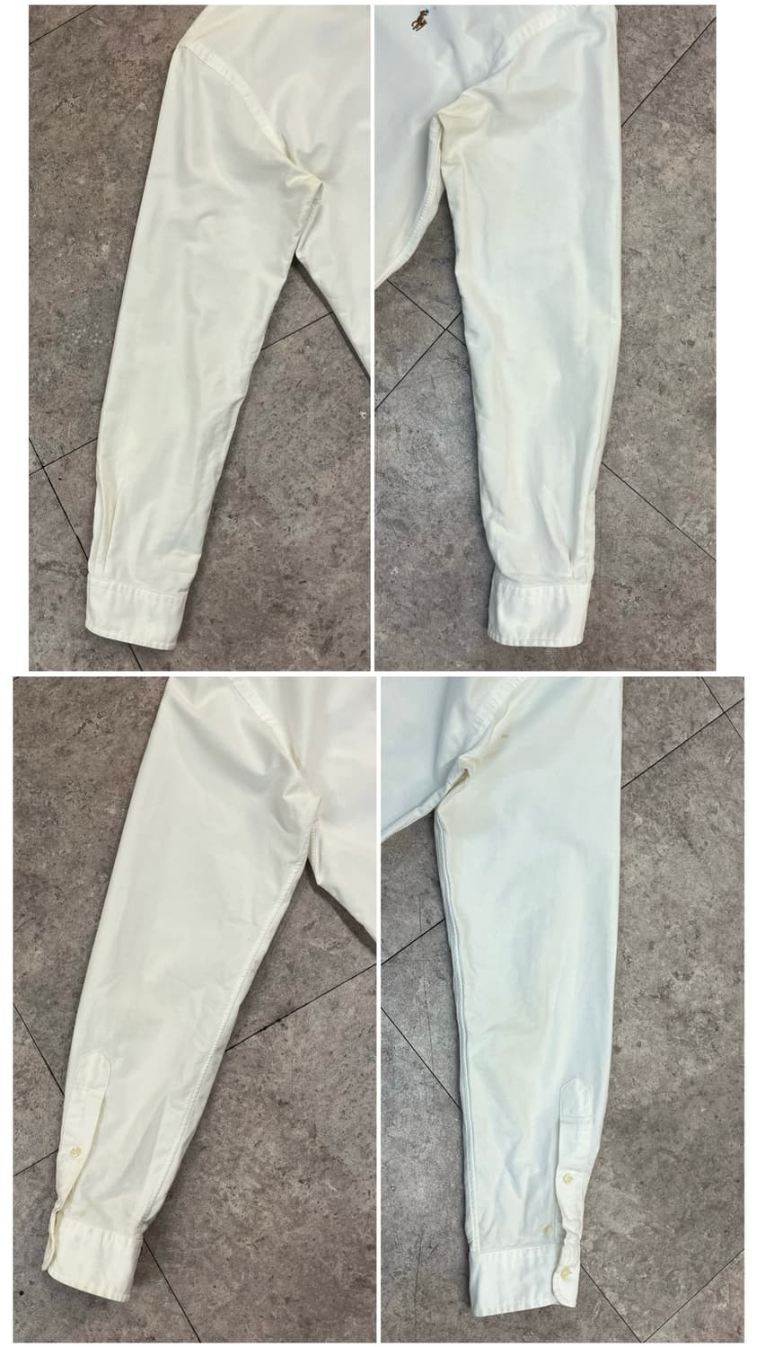 폴로 랄프로렌 코튼 셔츠 화이트 M #csz3548 상품이미지8