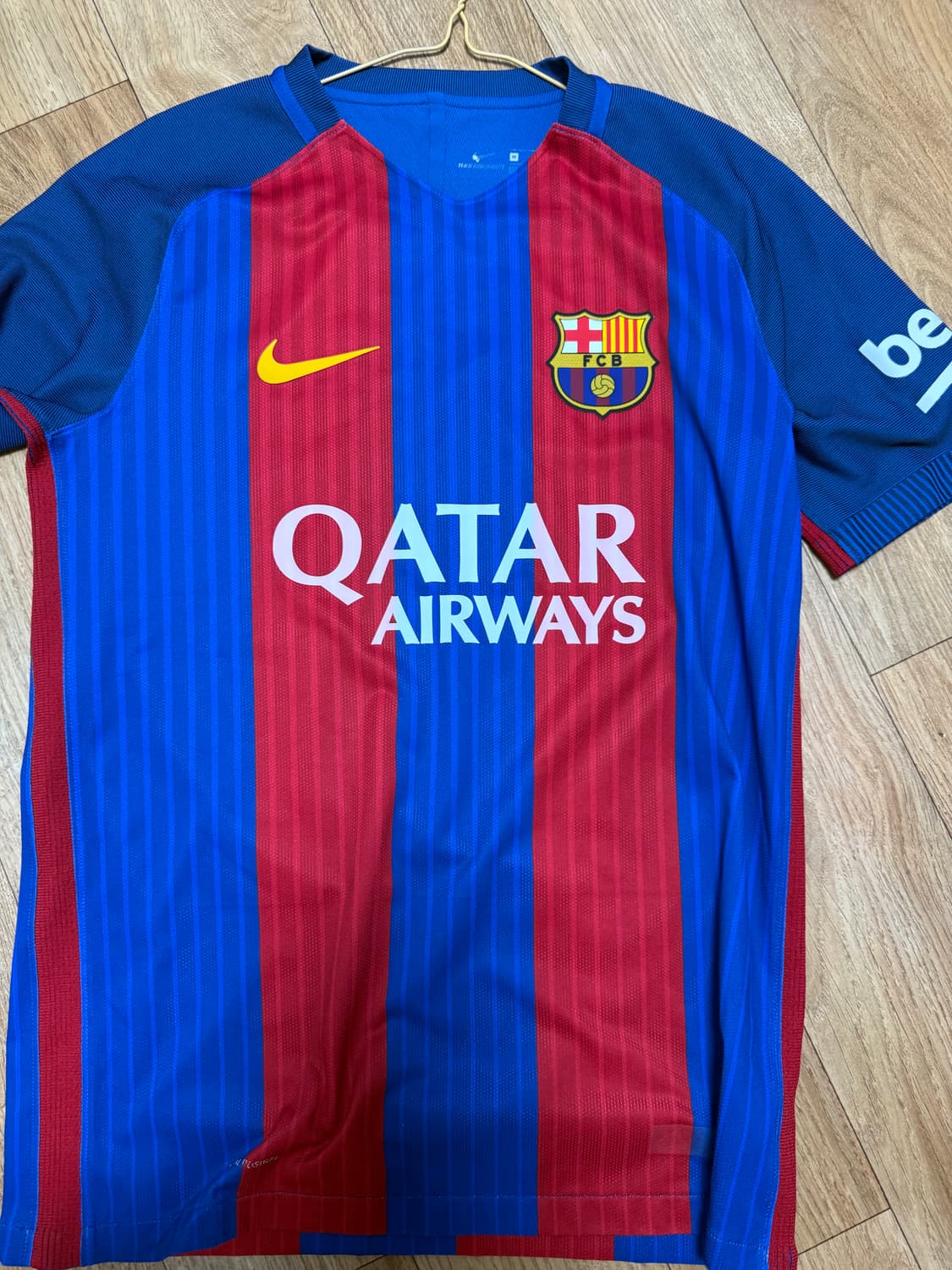 16-17 바르셀로나 어센틱 네이마르 유니폼 상품이미지1