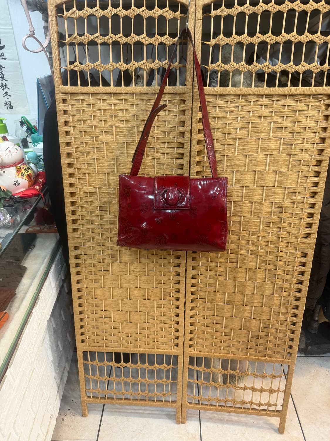 정품 까르띠에 빈티지 해피버스데이 숄더백 팝니다 상품이미지1