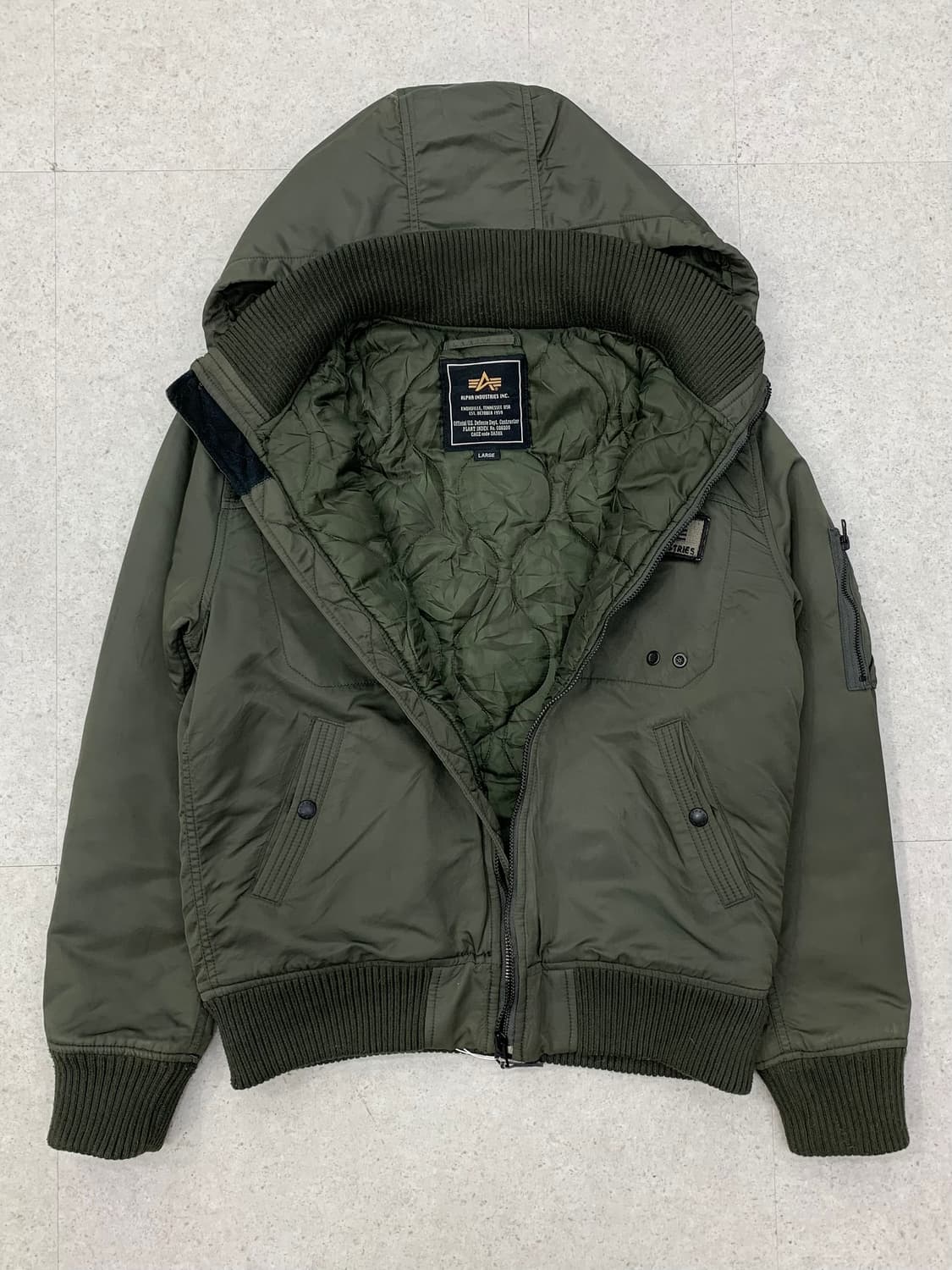 Alpha industries 항공점퍼 ma-1 자켓 상품이미지2