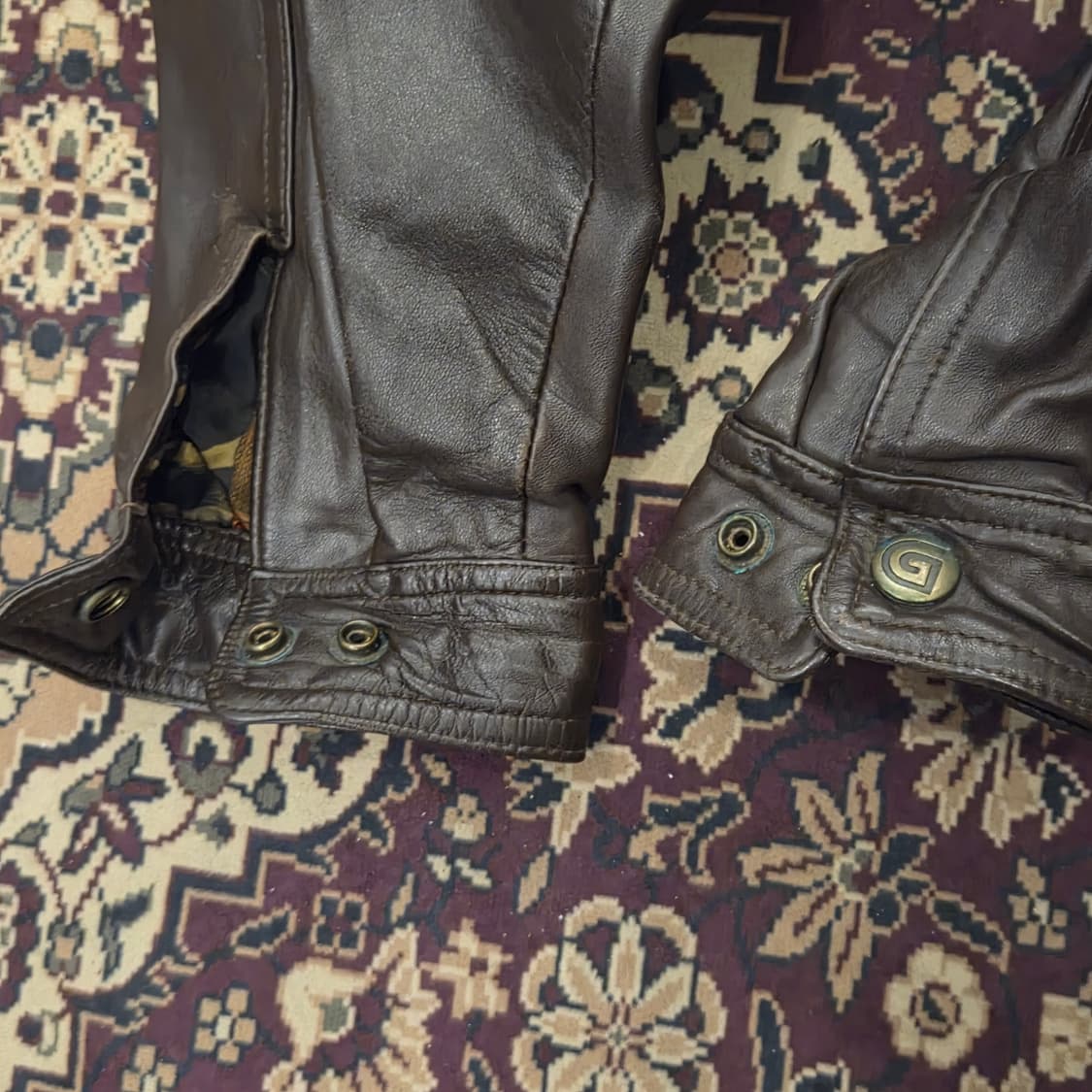 양가죽 자켓 a2 스타일 자켓 다크브라운  상품이미지10