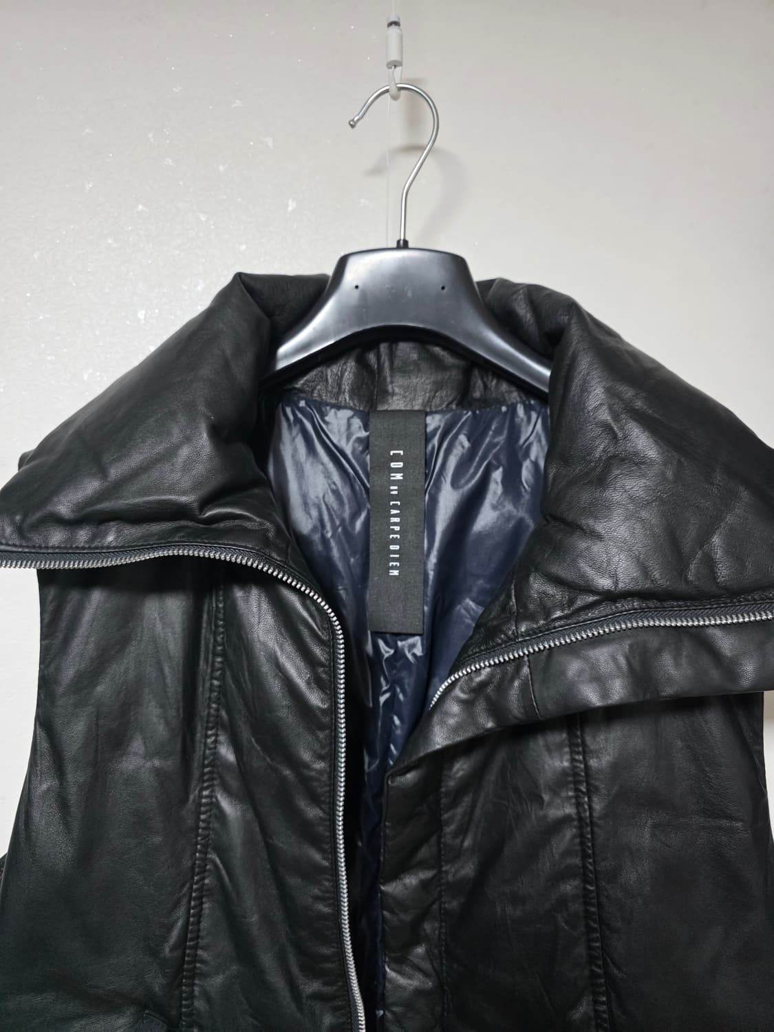 C - Diem leather down vest jacket 상품이미지9