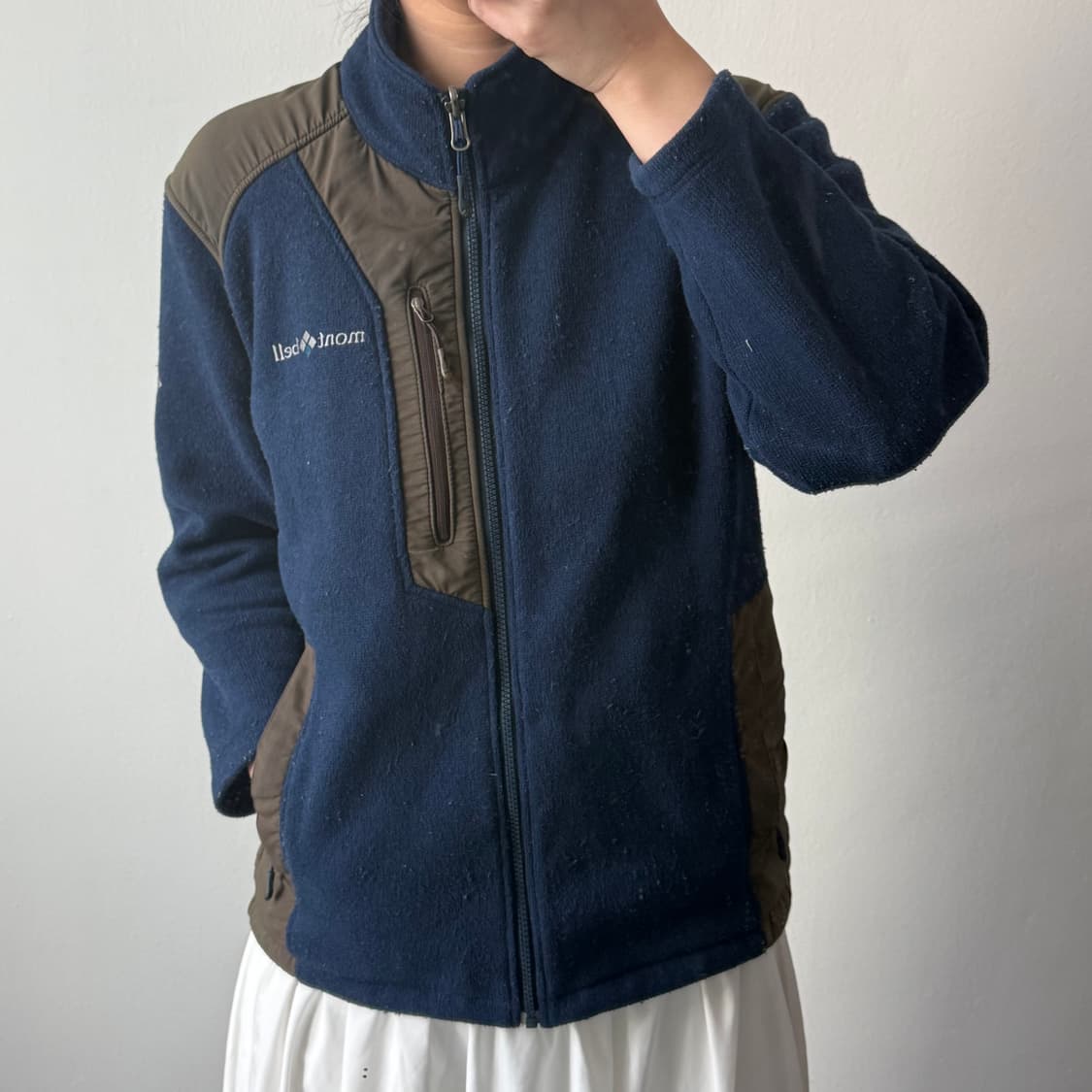 [M] 몽벨 네이비 플리스 집업 상품이미지1