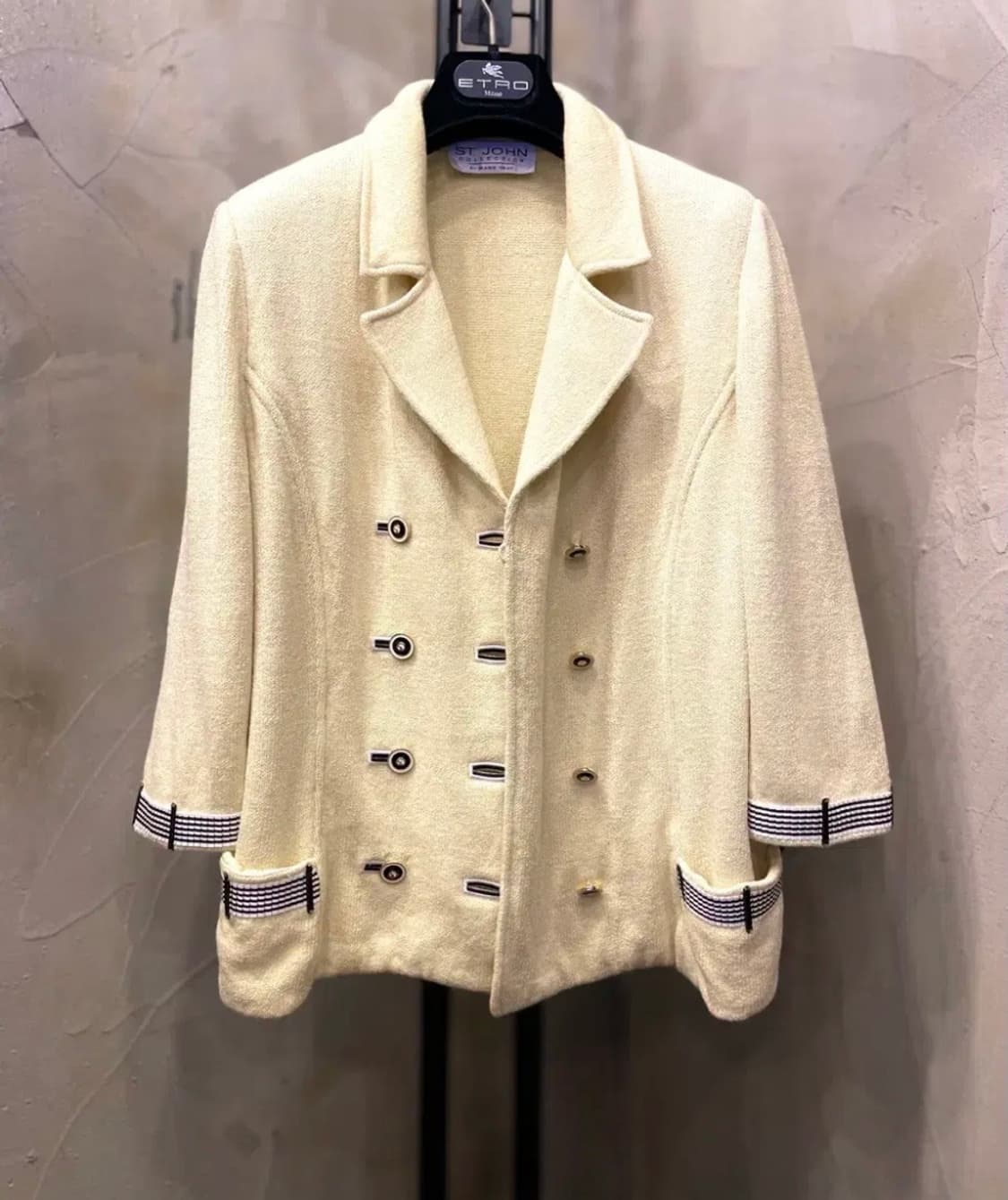 St. John 센죤 센존  울 레이온 자켓 66 상품이미지5