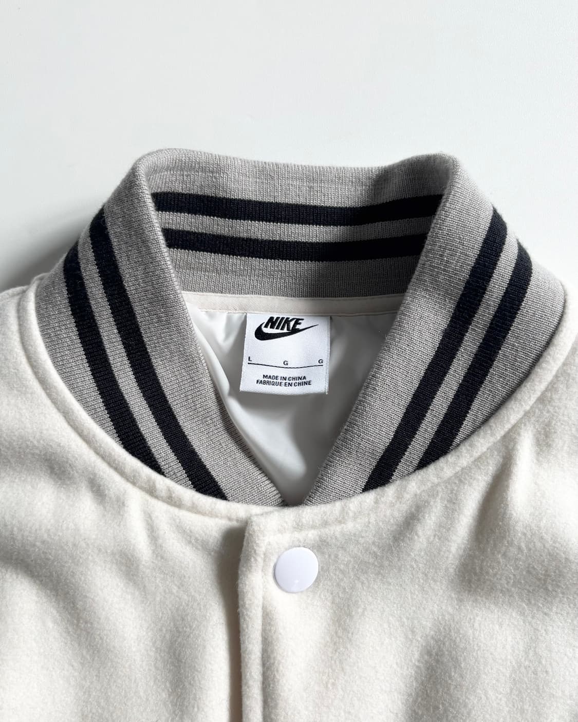 Nike 나이키 아이보리 울 스타디움 자켓 상품이미지3