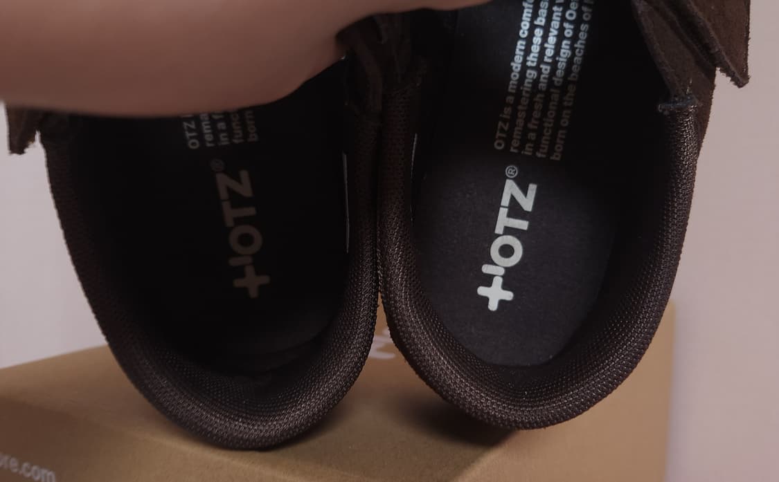 오찌 로마리 스웨이드 레이스업 스니커즈 브라운 상품이미지8