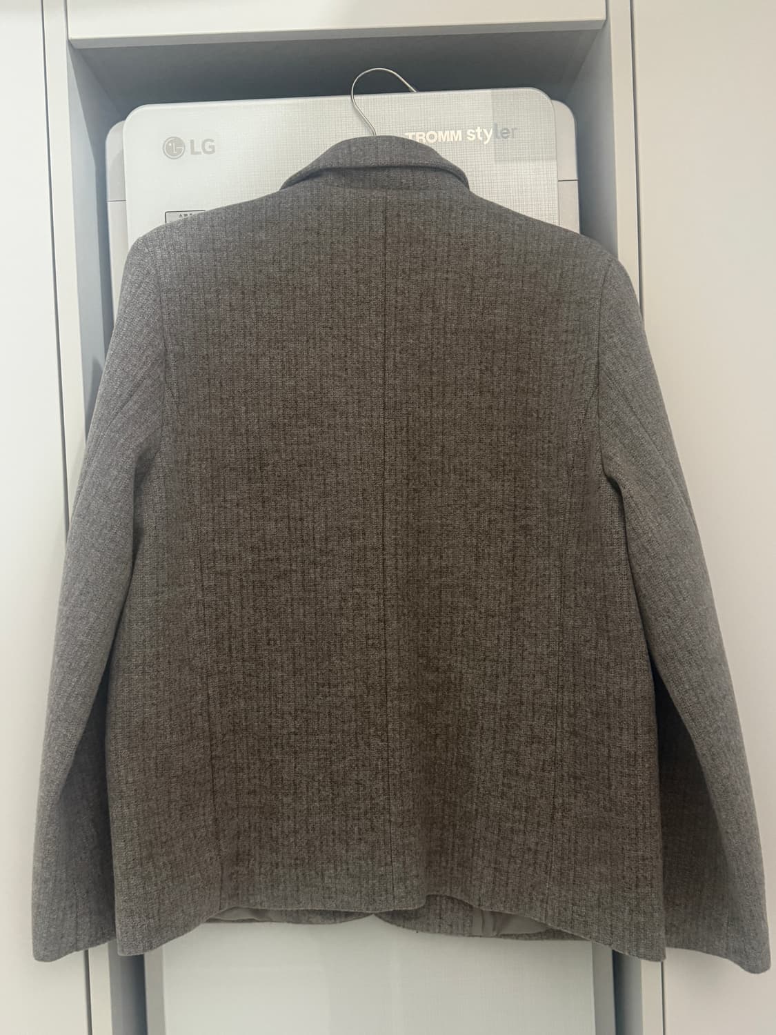 wool jacket warm grey 상품이미지3