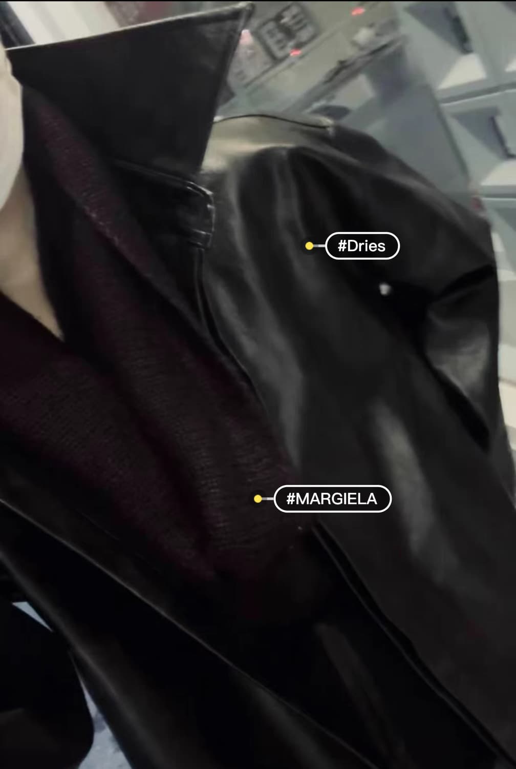 [48] 드리스 반 노튼 레더 셔츠 상품이미지6