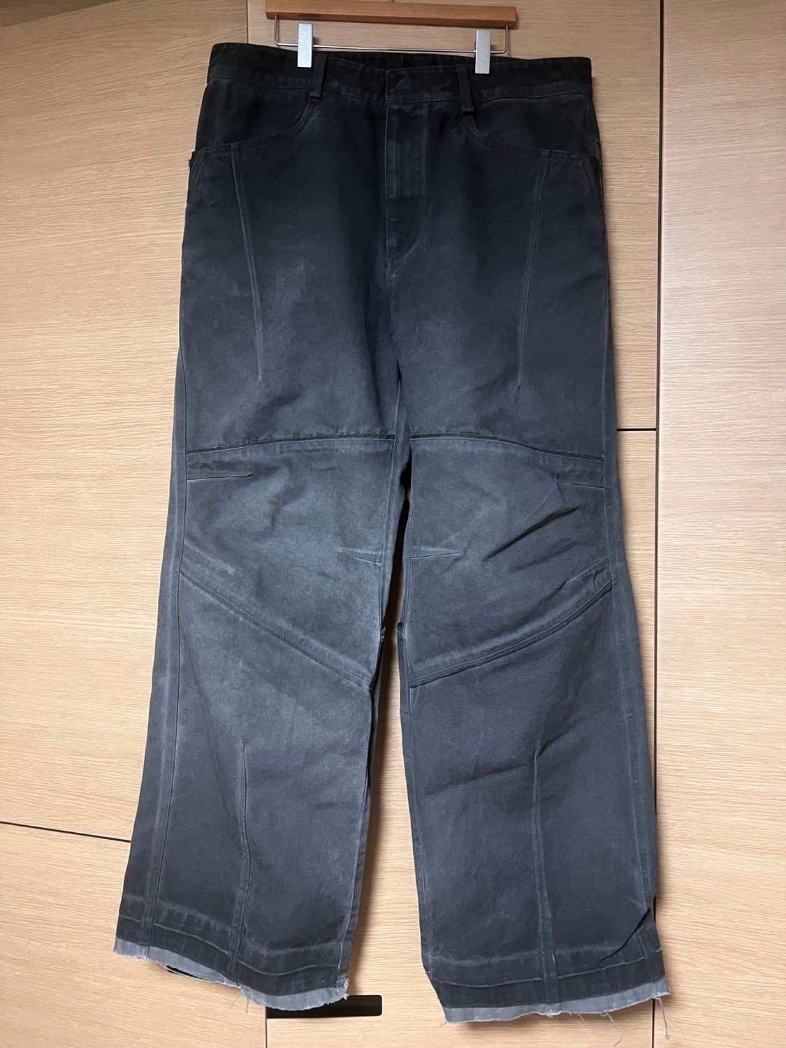 xlim EP.8 01 TROUSERS 워시드블랙 xl 상품이미지1