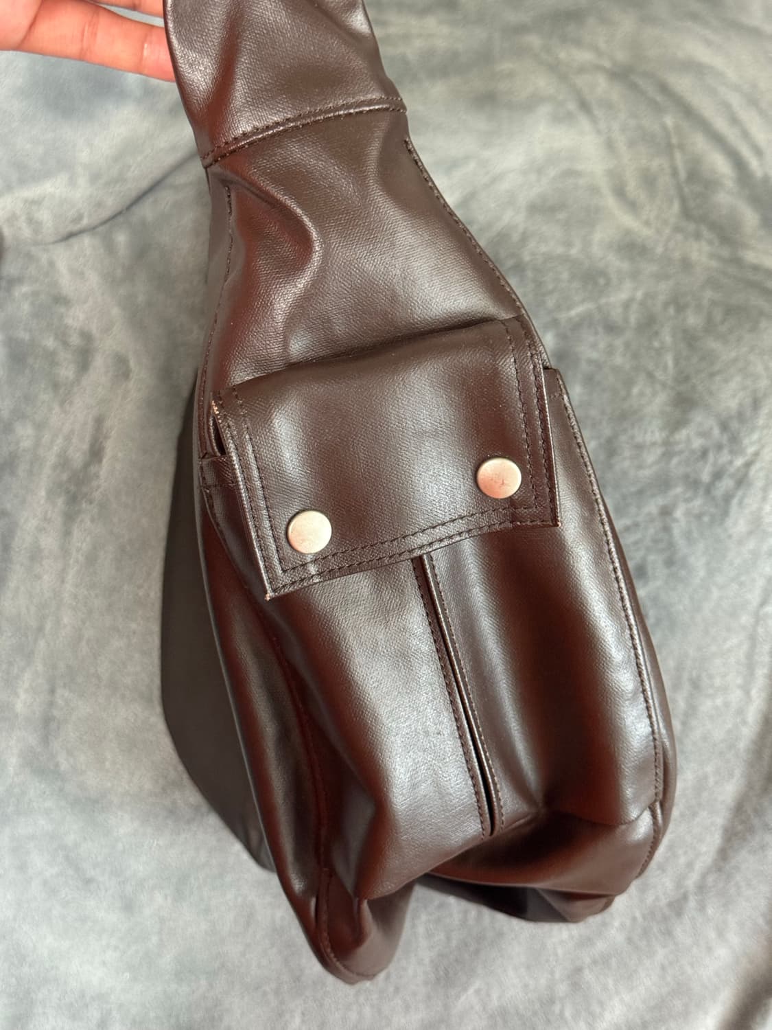 포터 프리스타일 숄더백 브라운 상품이미지3