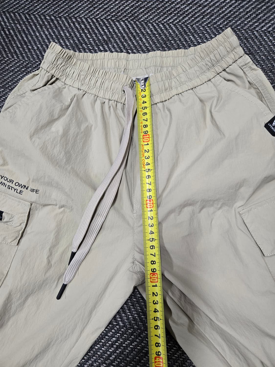 라이프워크 카고 조거 팬츠 베이지 상품이미지6