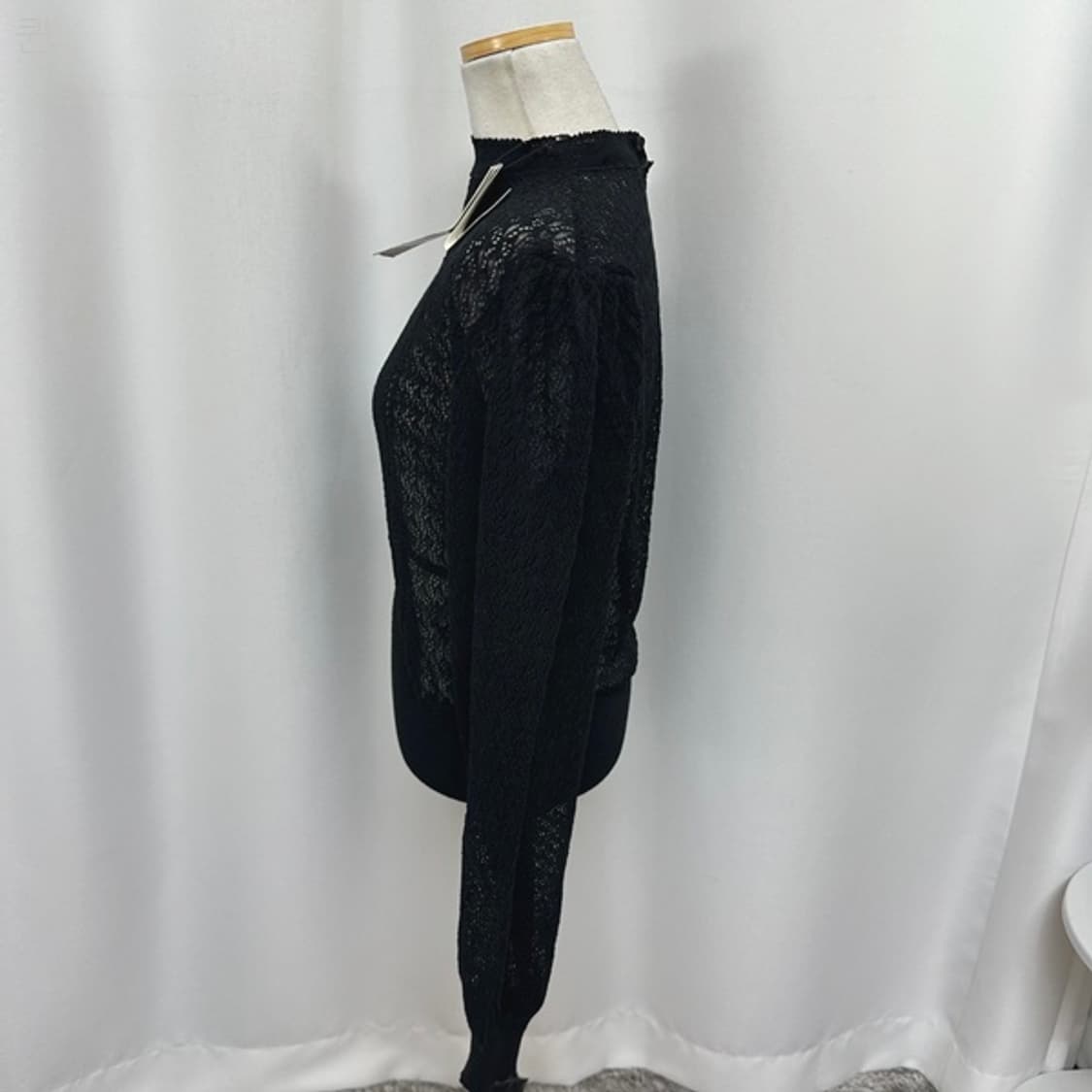 자라 여자 니트 시스루 블라우스 L (미착용새제품) 상품이미지6