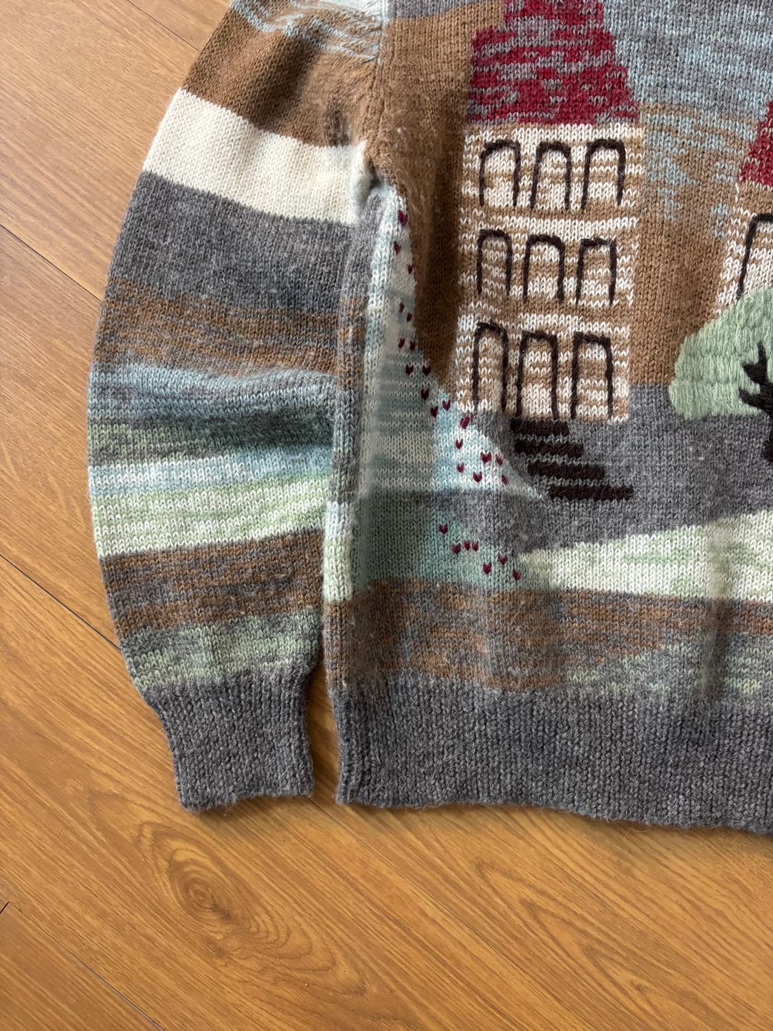 빈티지 노르딕 스웨터 상품이미지6