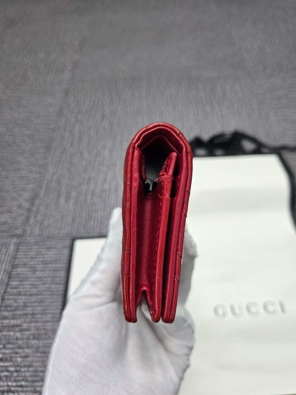 [특가][정품] 구찌 마몬트 마틀라세 반지갑 상품이미지3