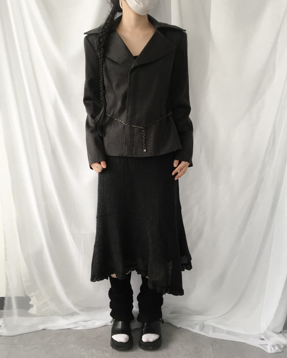 Pinky&dianne belted jacket 상품이미지1