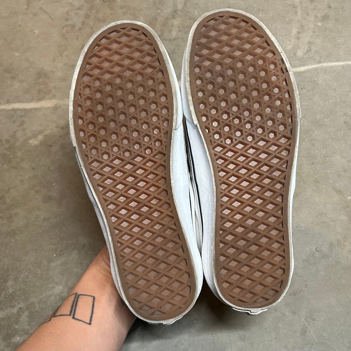 240) 반스 에라 트루 화이트 카프헤어 송치 레오파드 스니커즈 상품이미지7