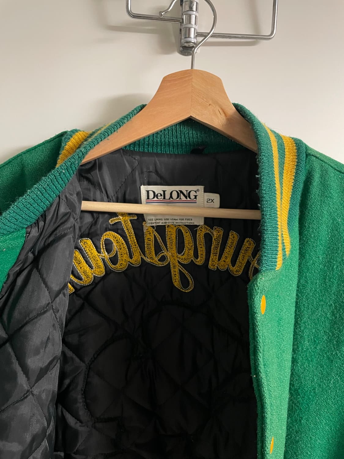 DeLONG 바시티자켓 2XL XXL 상품이미지10