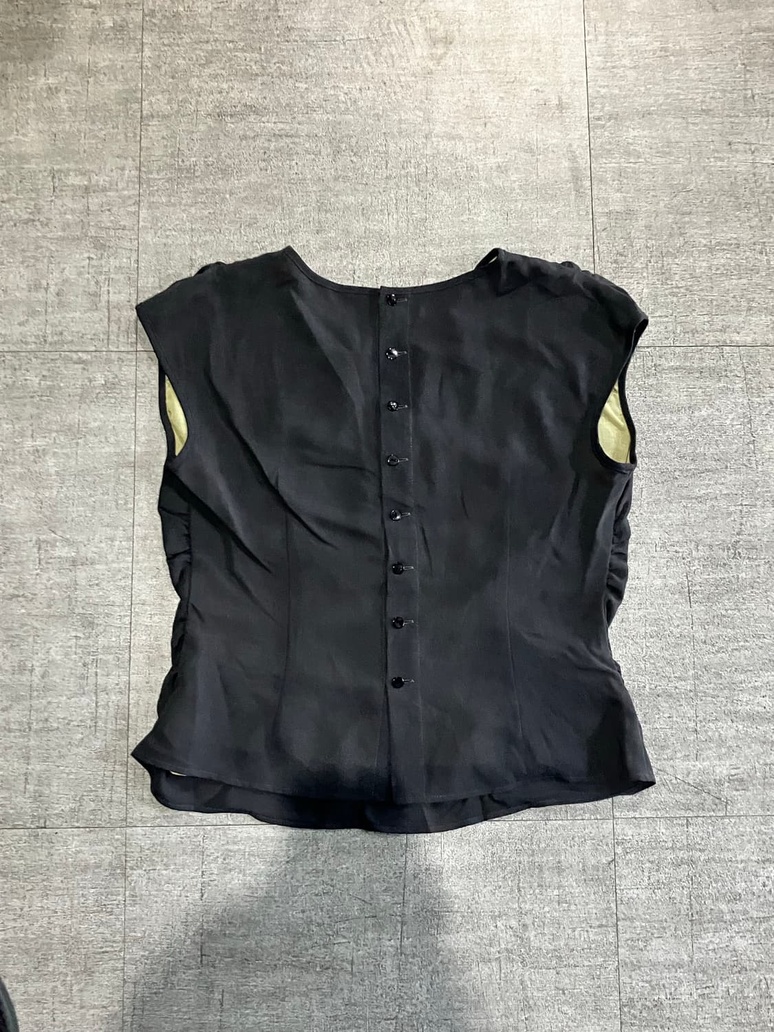 일본빈티지 하구미모리걸 달천깔페어리 아방가르드 플라워 슬리브리스탑 상품이미지2