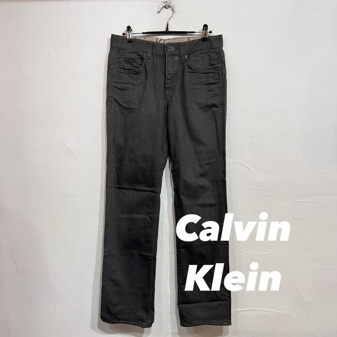 캘빈클라인 흑청 데님팬츠 상품이미지1